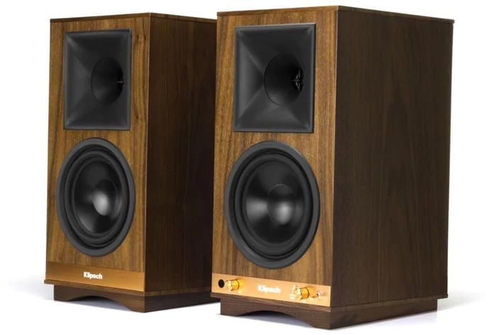 Klipsch the Sixes (walnut) - Powered Speakers (pair) zoom image