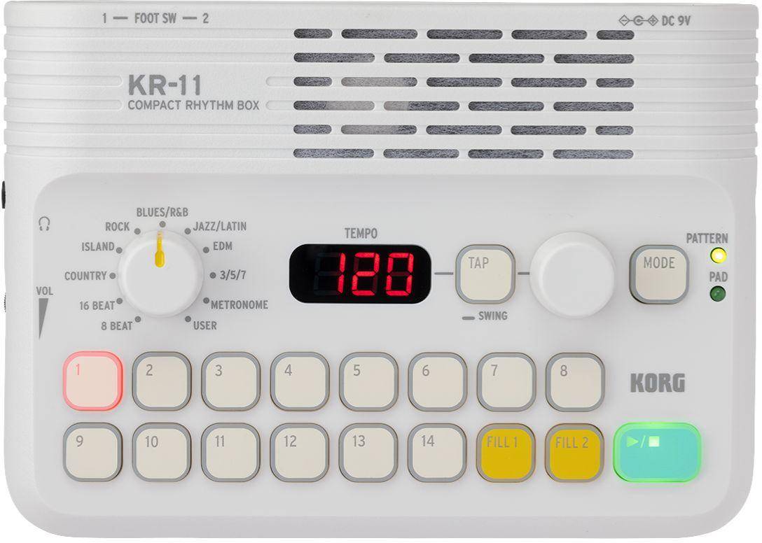 Korg KR-11 Compact Rhythm Box Electronic Drum Machine zoom image