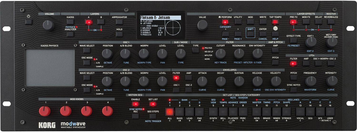 Korg Modwave Module Wavetable Synthesizer zoom image