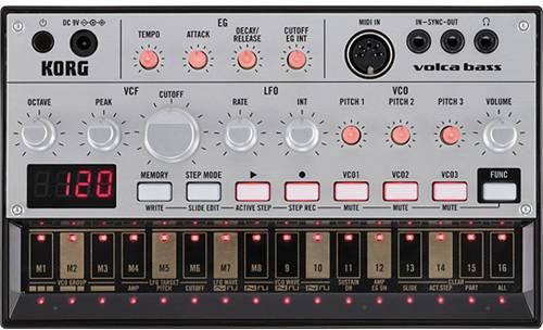 Korg Volca Bass Analog Bass Synthesizer zoom image