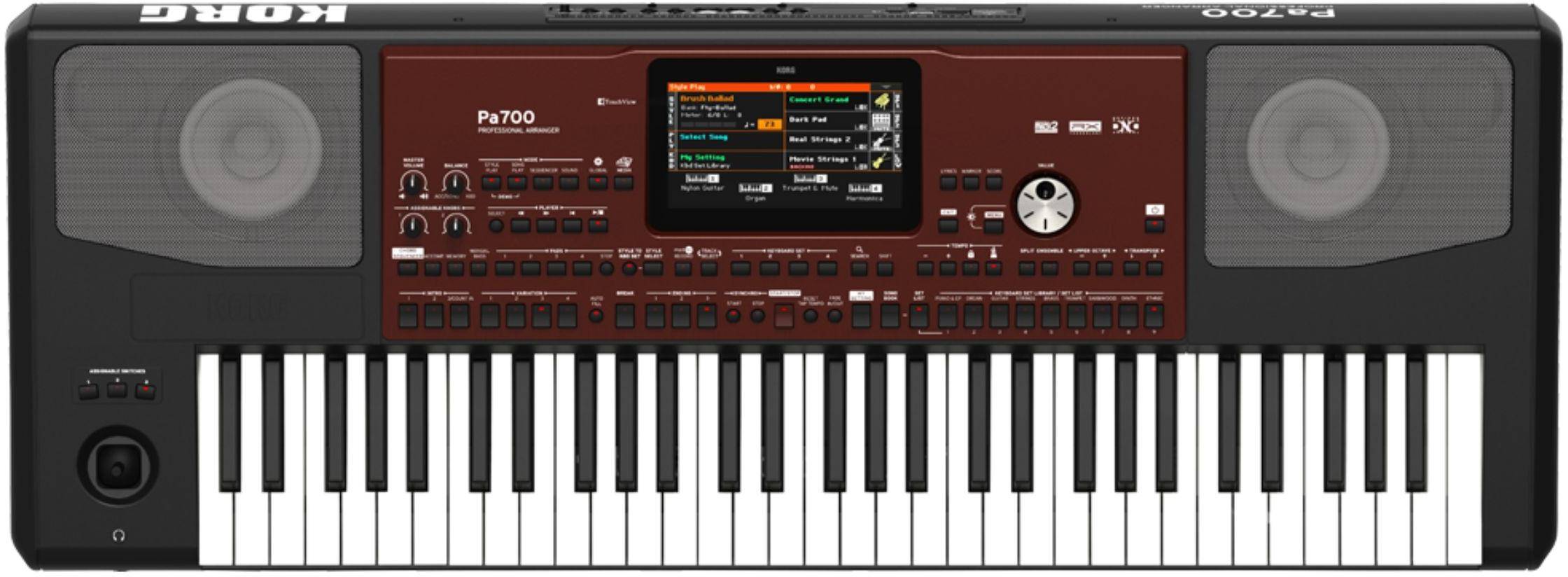 Korg PA700 Professional Arranger Keyboard zoom image