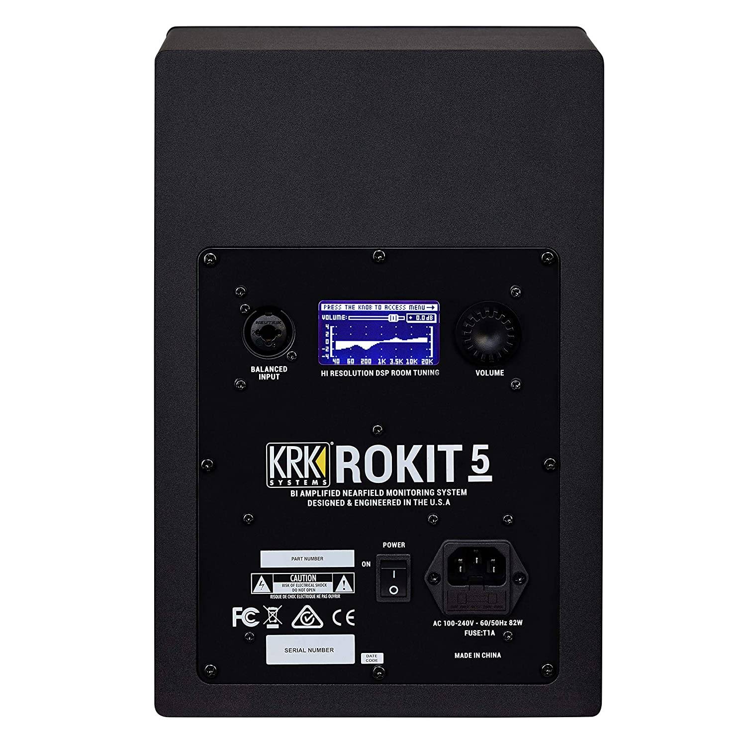 Buy KRK Systems Rokit 5 G4 studio monitor speakers Online in India