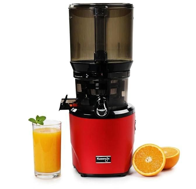 Kuvings AUTO10 Red Hands-Free Cold Press Slow Juicer zoom image