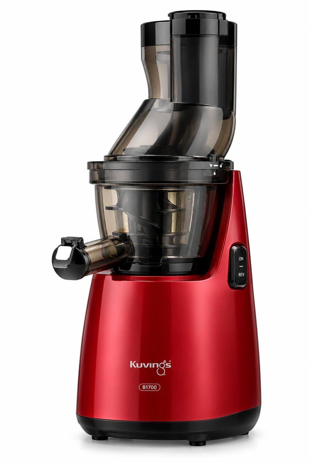 Kuvings B1700 Red Cold Press Whole Slow Juicer Without Strainers zoom image