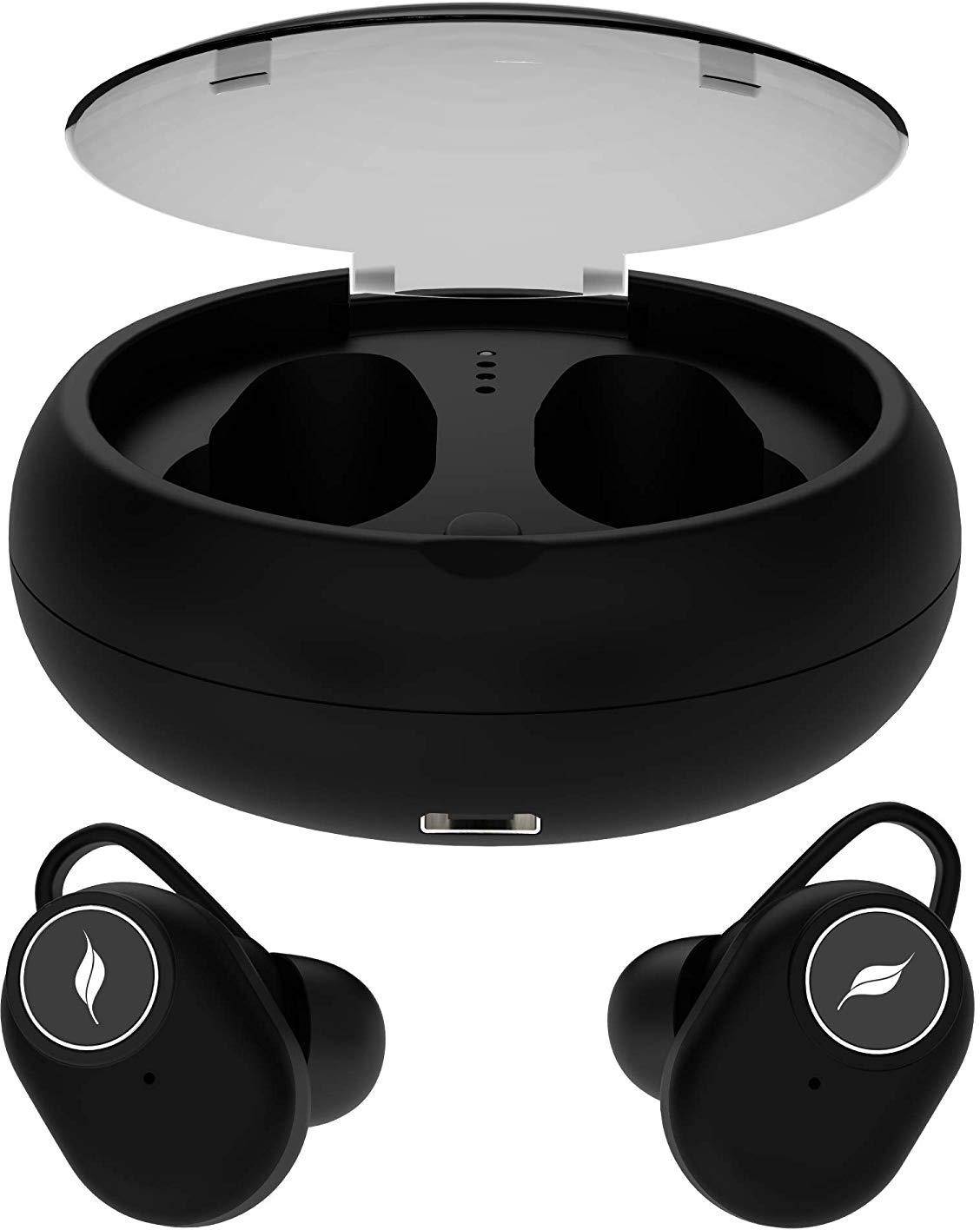 Leaf Pods true Wireless Bluetooth Earbuds zoom image