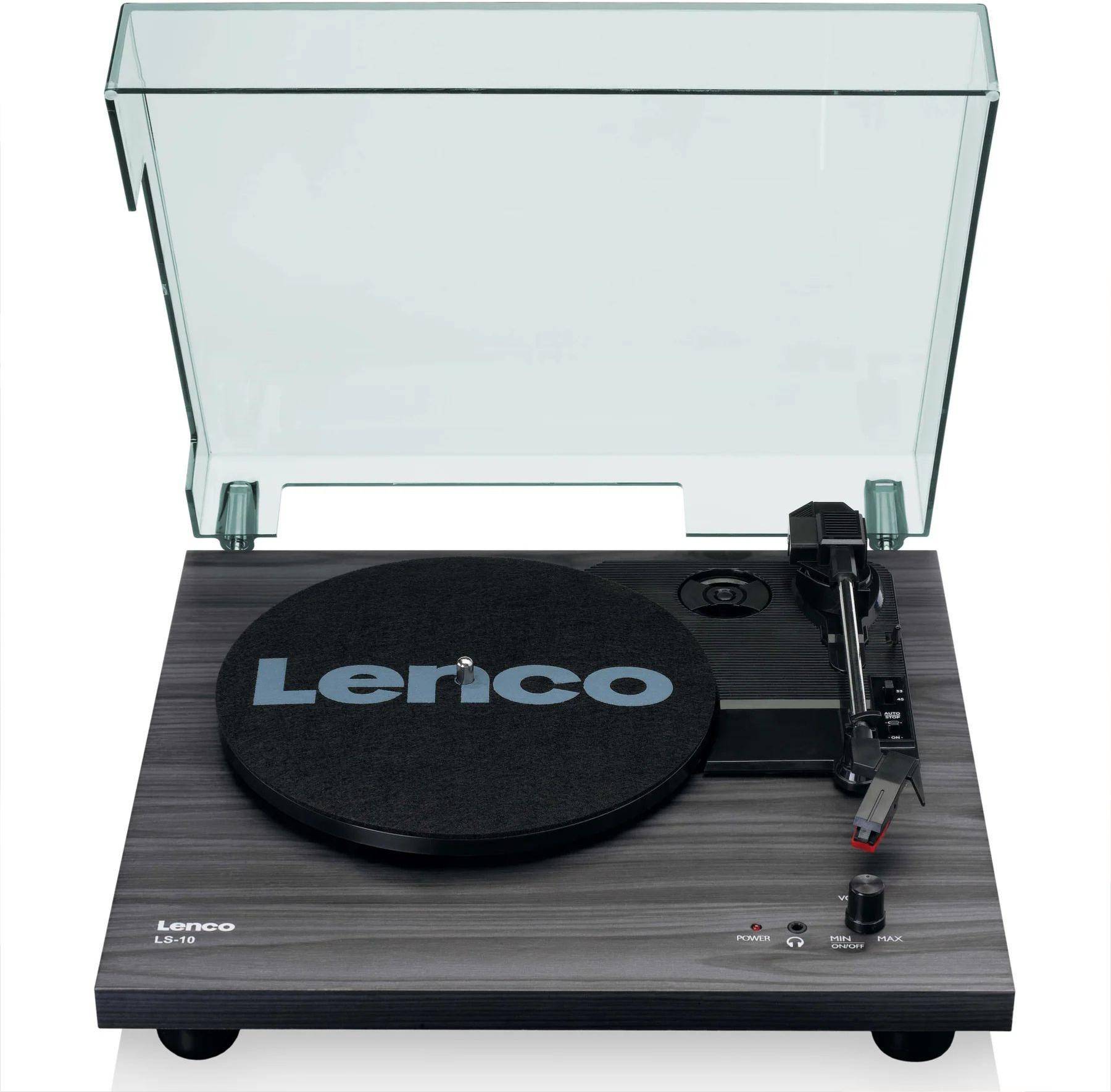 LENCO LS-10BK Record Player with built-in speakers zoom image