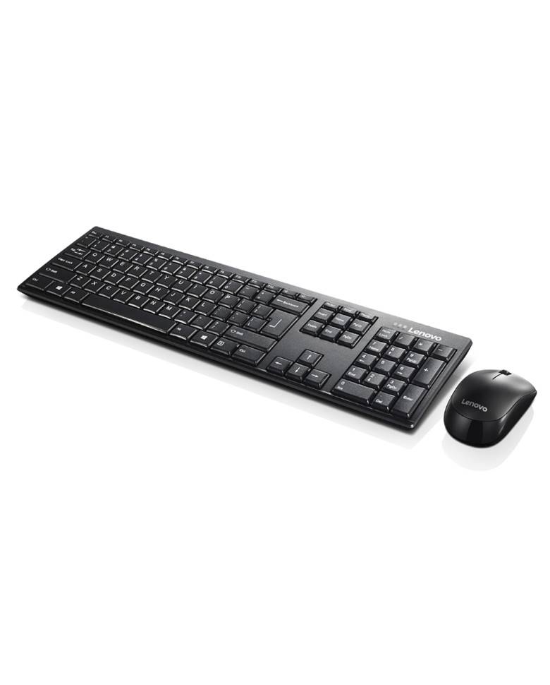 Lenovo 100 Wireless Keyboard Mouse Combo zoom image