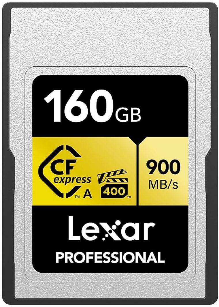 Lexar 160GB ® Professional CFexpress™ Type A Card GOLD Series zoom image
