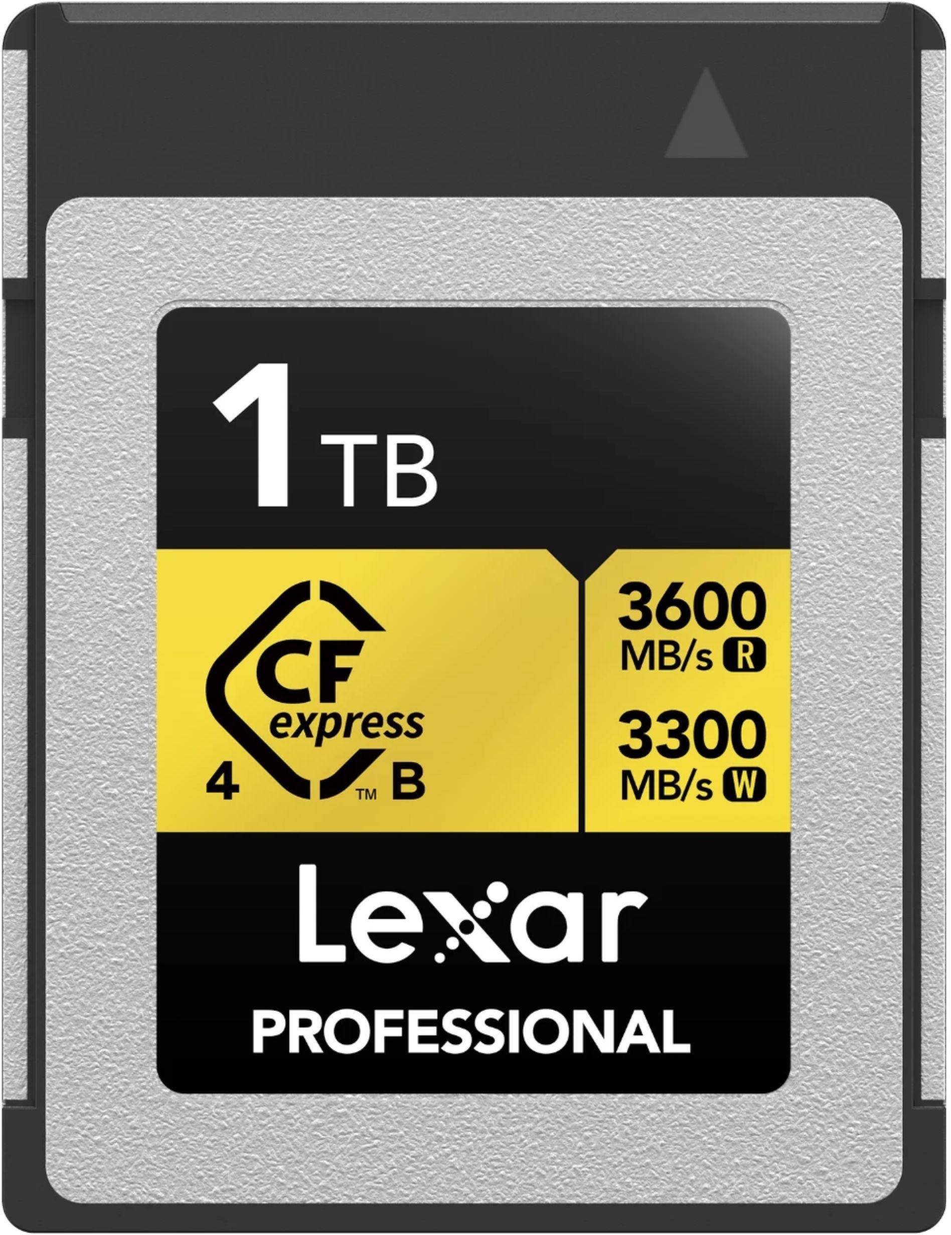 Lexar 1TB CFexpress Type B V4 Gold Card zoom image