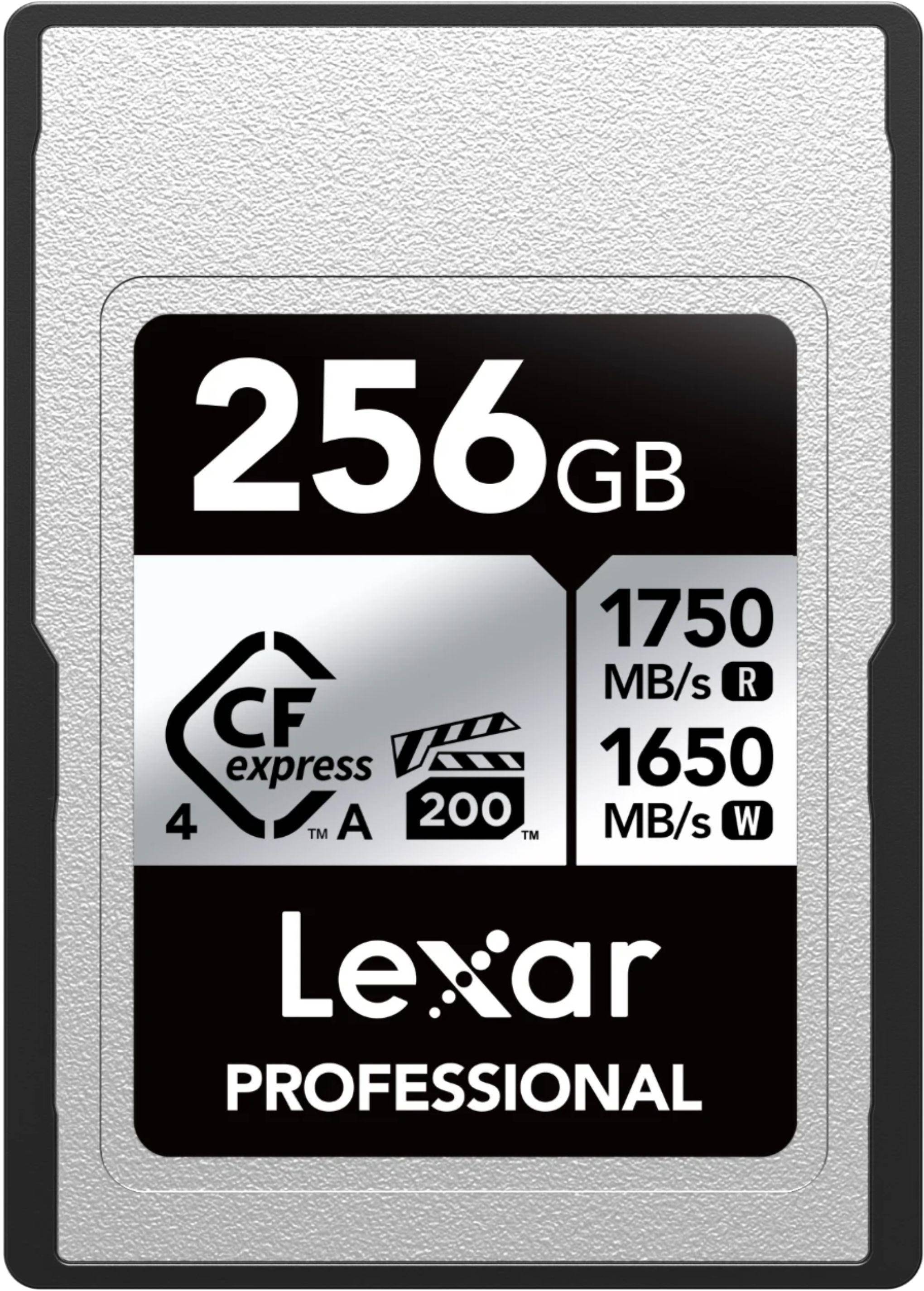 Lexar 256GB CFexpress Type A 4.0 Silver Card zoom image