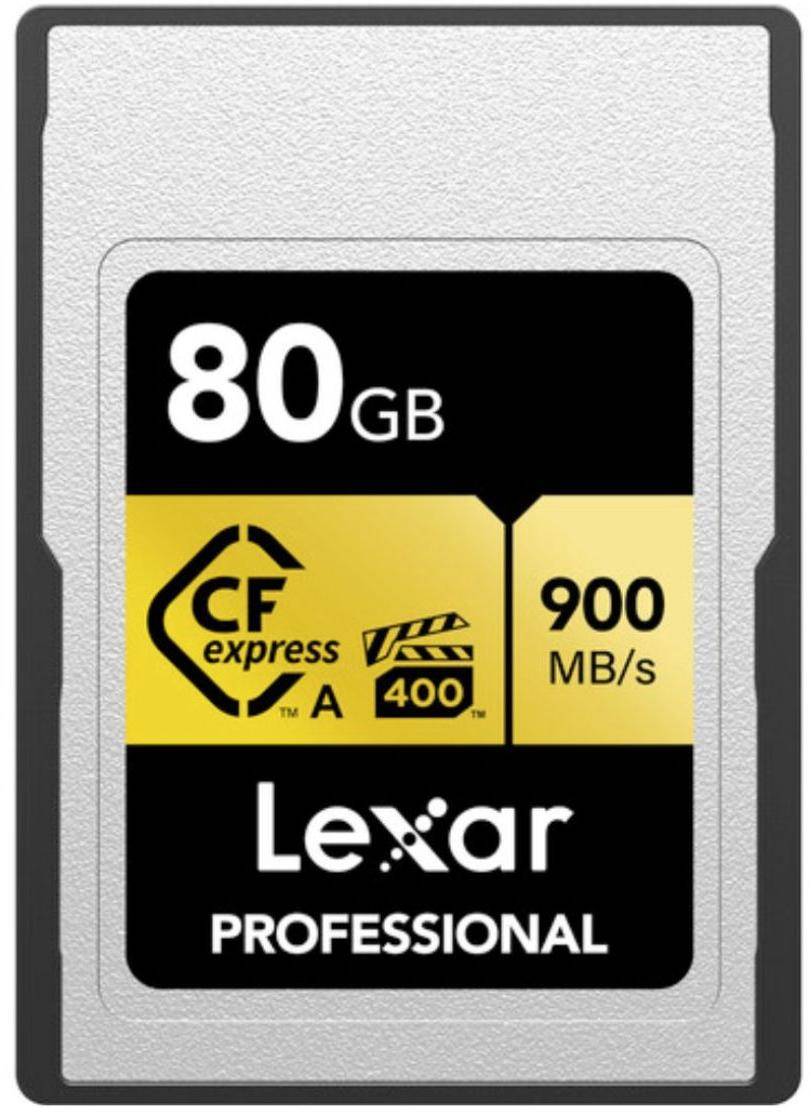 Lexar 80GB ® Professional CFexpress™ Type A Card GOLD Series zoom image