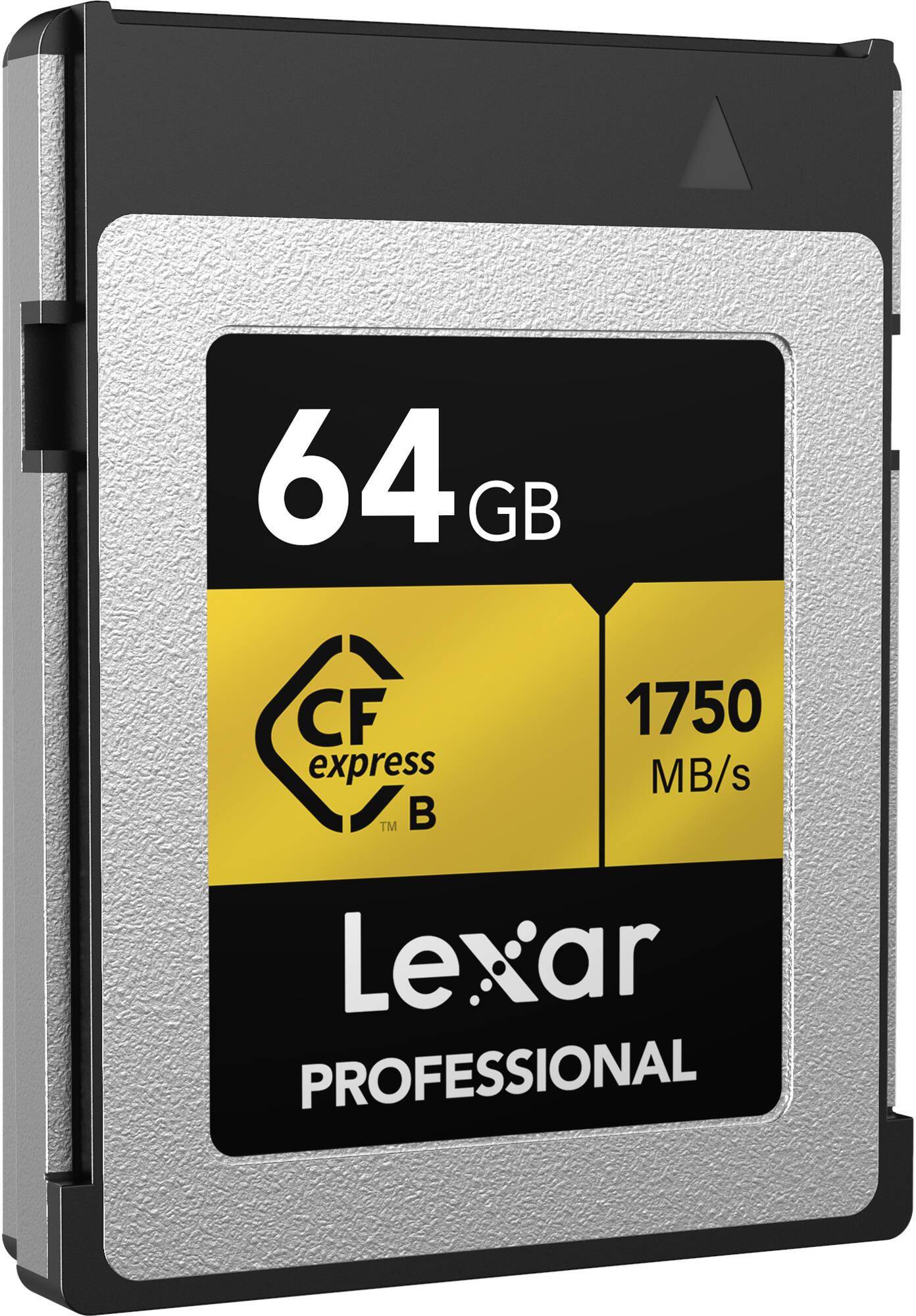Lexar LCFX10-64GCRB Professional 64 CFexpress Class 10 1750 MB/s Memory Card zoom image