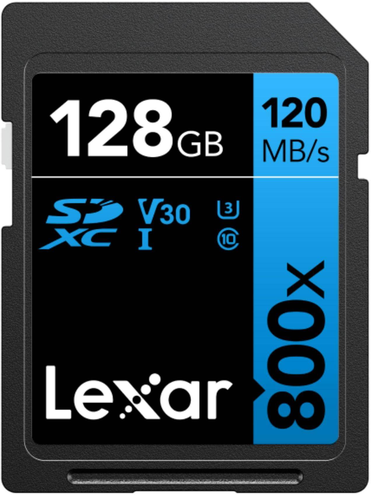 Lexar LSD0800128G-BNNNG Professional 800x 128 SDXC Class 10 120 MB/s Memory Card zoom image