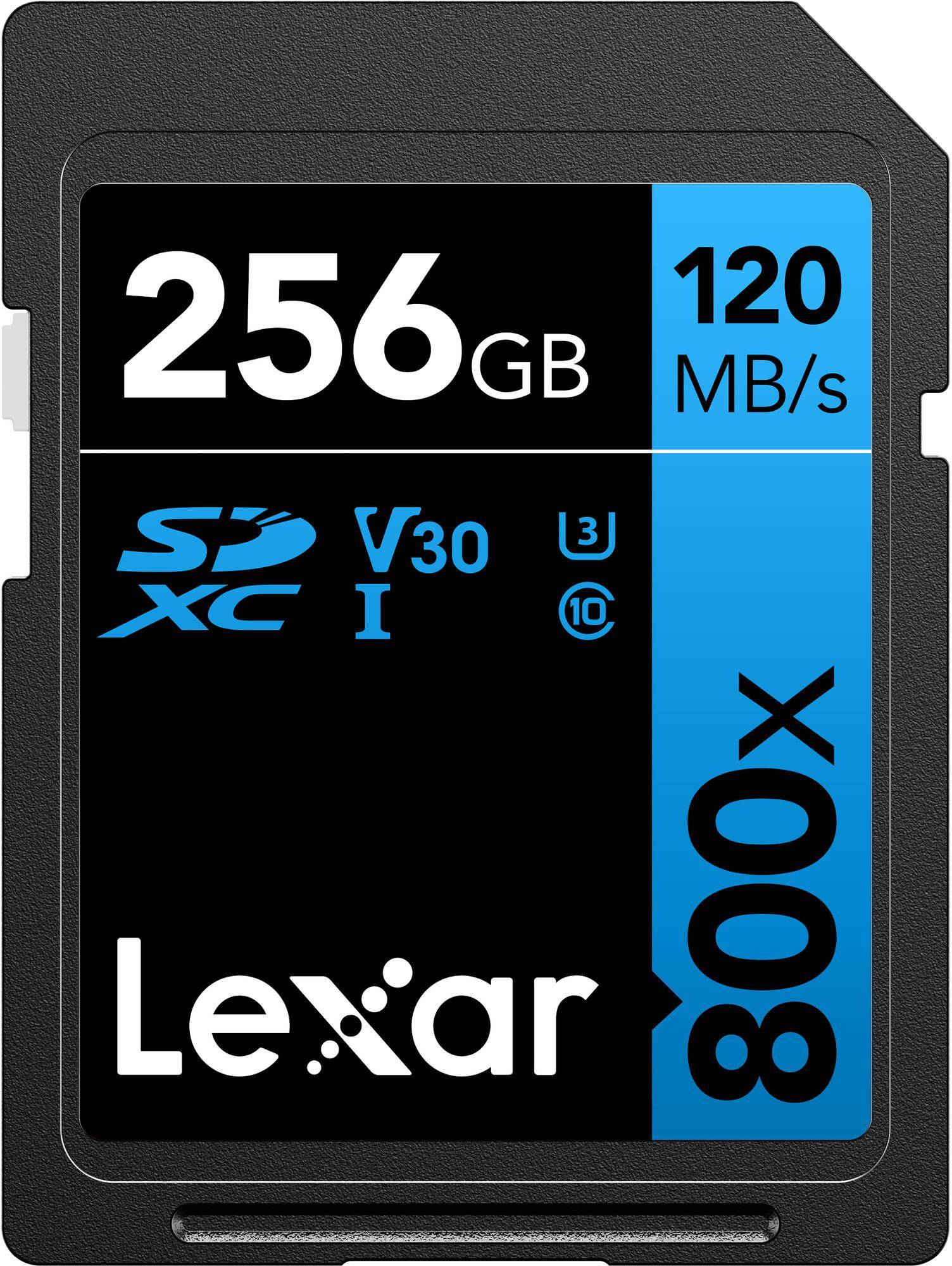 Lexar LSD0800256G-BNNNG Professional 800x 256 SDXC Class 10 120 MB/s Memory Card zoom image