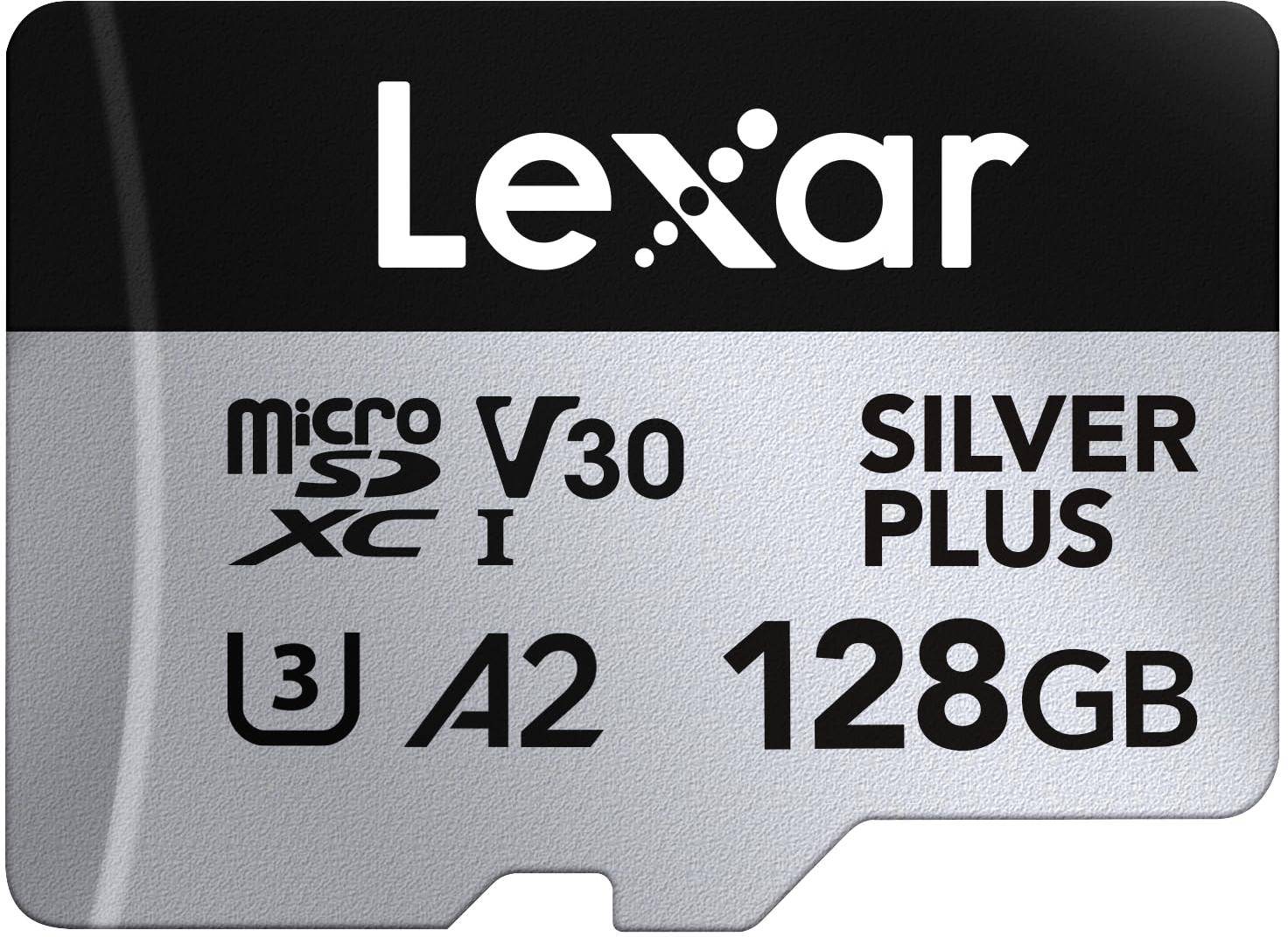 Lexar Professional Silver Plus 128GB Micro SD Card zoom image
