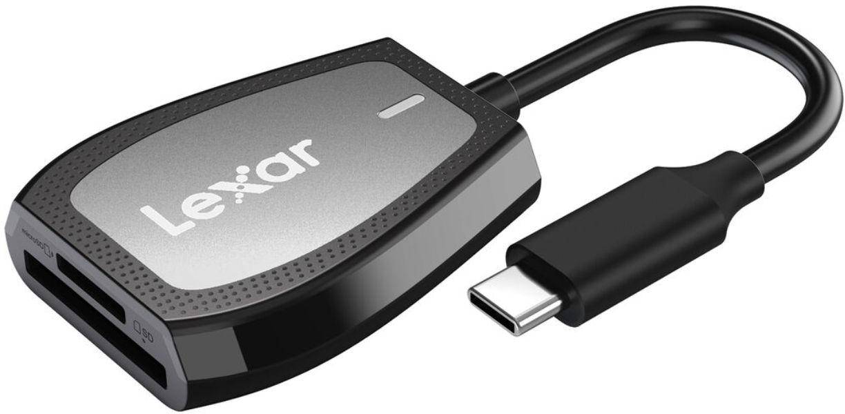 Lexar Dual-Slot Card Reader Type-C 3.2 (RW470) zoom image