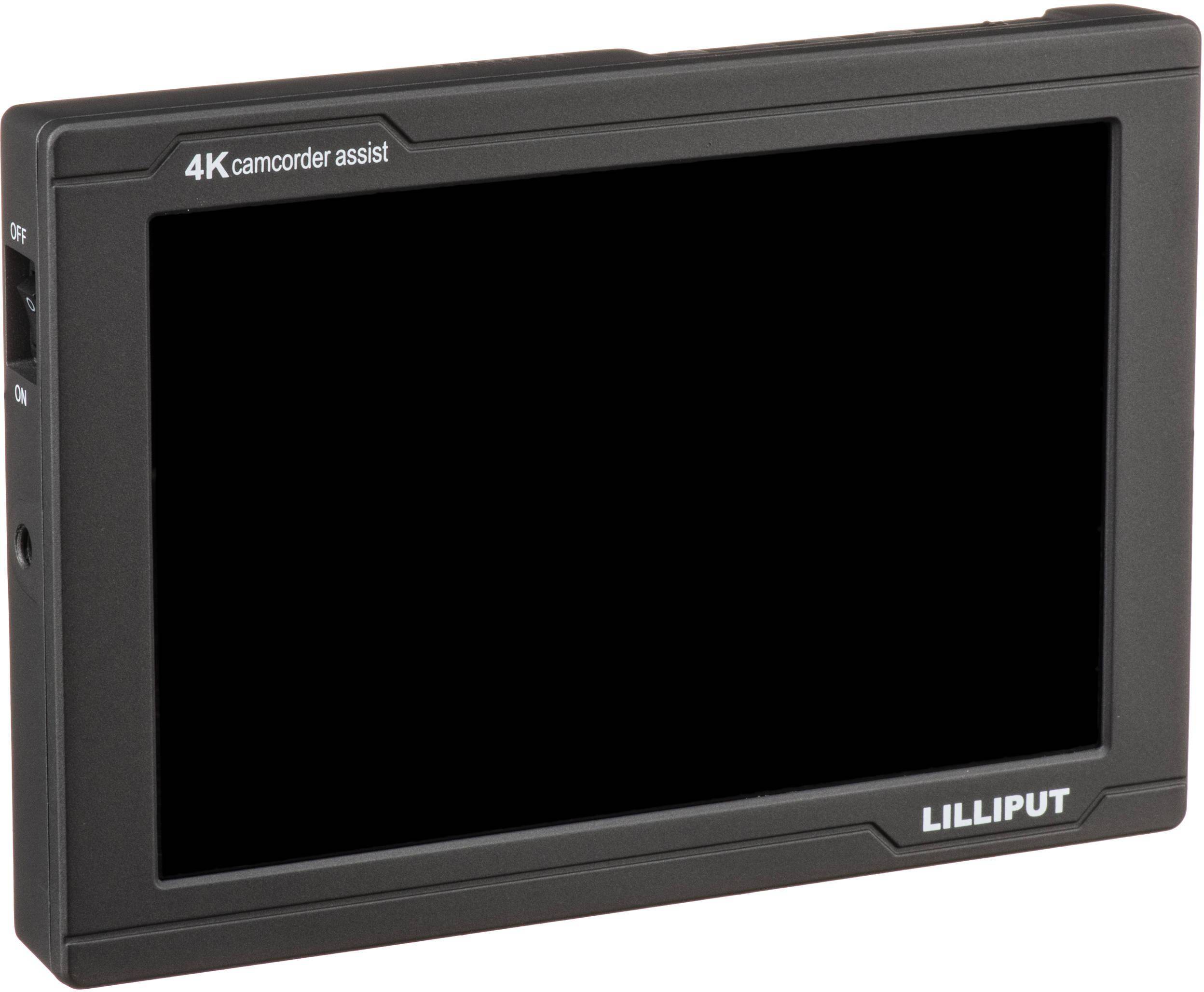 Lilliput FS7 7 inch 4K HDMI/3G-SDI Monitor with L-Series Type Plate zoom image