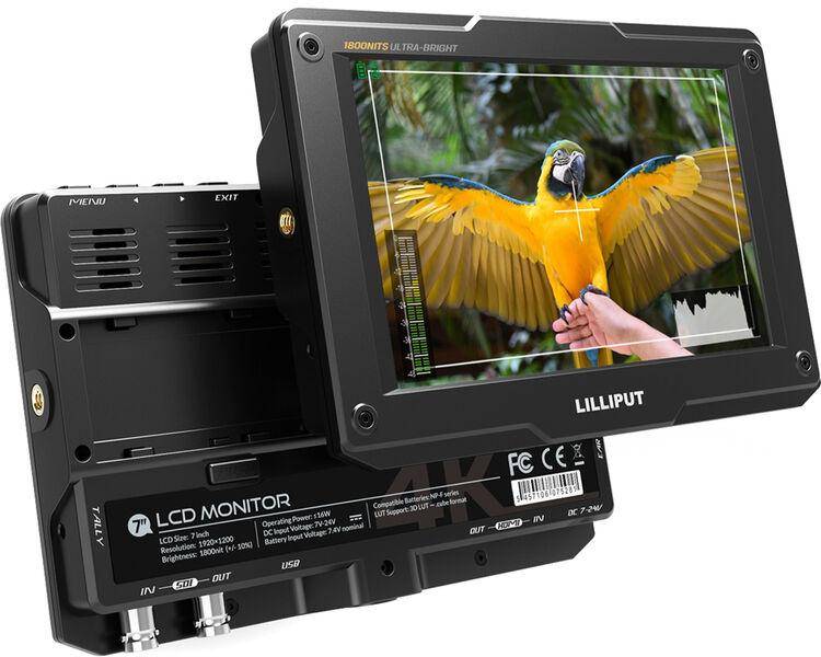 Lilliput H7S 7 Inch Full HD Pro SDI Ultra-Bright Monitor zoom image