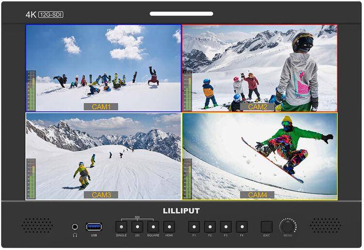 Lilliput Q13 13.3 inch 12G-SDI Studio / Broadcast Monitor zoom image
