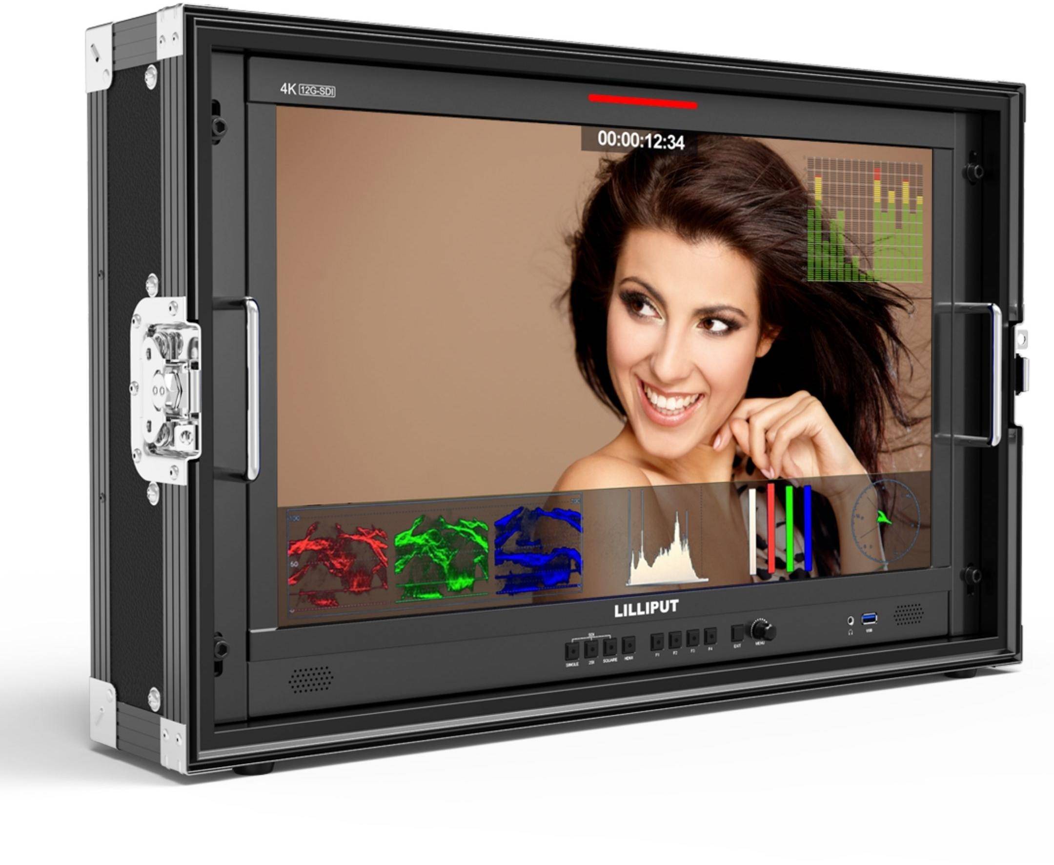Lilliput Q24 - 23.6 inch 12G-SDI/HDMI Broadcast Studio Monitor zoom image