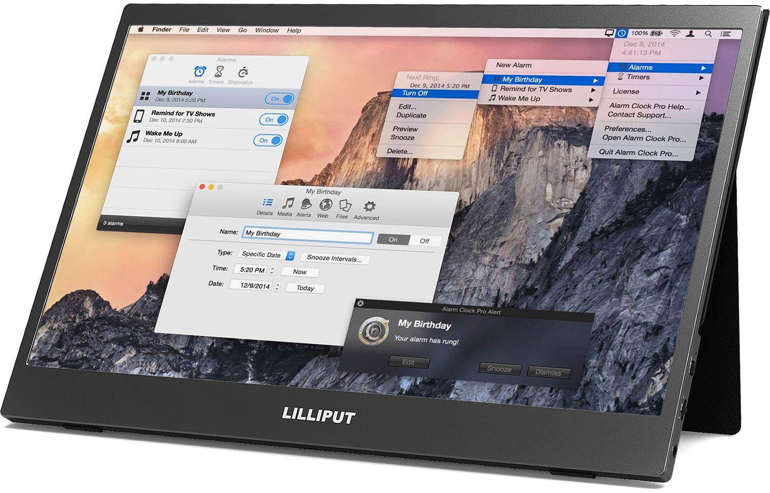 Lilliput UMTC-1400 14 inch Full HD Portable Touchscreen LED Monitor zoom image