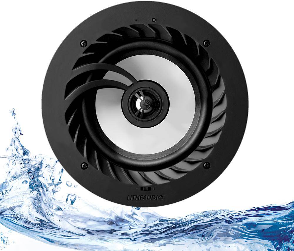 Lithe Audio 01557 - 6.5 Inches 2-way Waterproof In-ceiling Speaker (each) zoom image