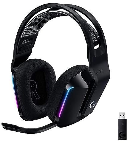 Logitech G733 Lightweight Bluetooth Gaming Headphones zoom image