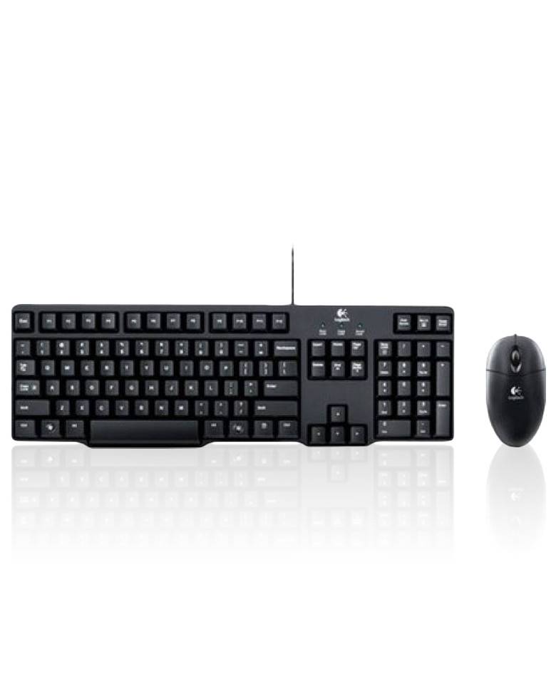 Logitech Mk100 Wired Keyboard Mouse Combo zoom image