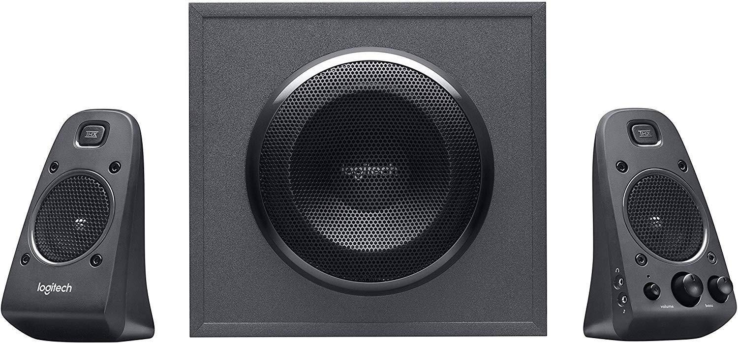 Logitech Z625 Speaker System With Subwoofer And Optical Input Powerful thx Sound zoom image