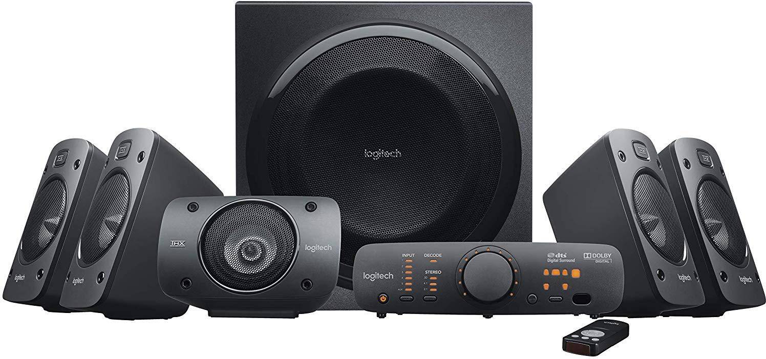 Logitech Z906 5.1 Surround Sound Speaker System thx Surround Sound zoom image