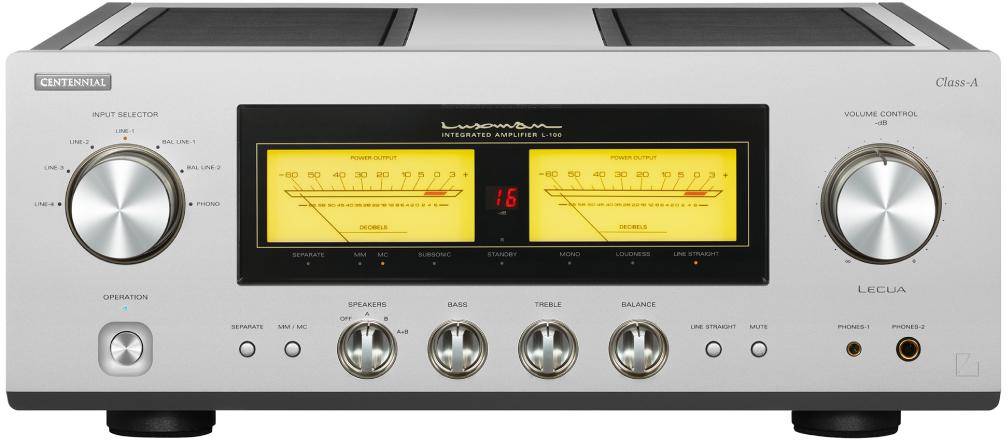 LUXMAN L-100 Pure Class A Integrated Amplifier zoom image