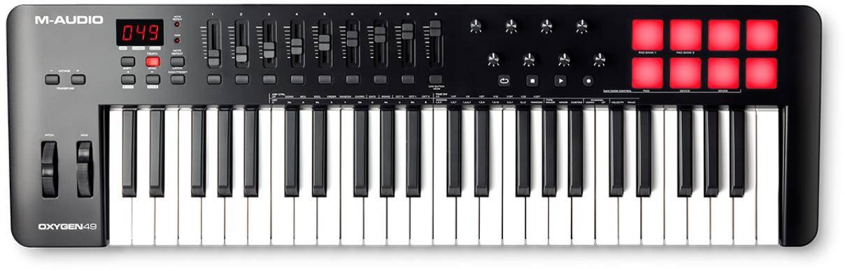 M-Audio Oxygen 49 (MKV) 49-Key USB Midi Controller zoom image