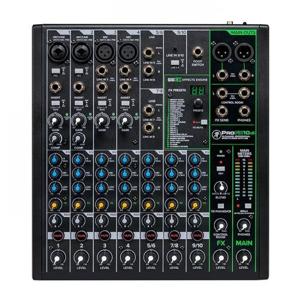 Mackie Profx10v3 10-channel Analog usb Mixer With 48-volt Phantom Power zoom image