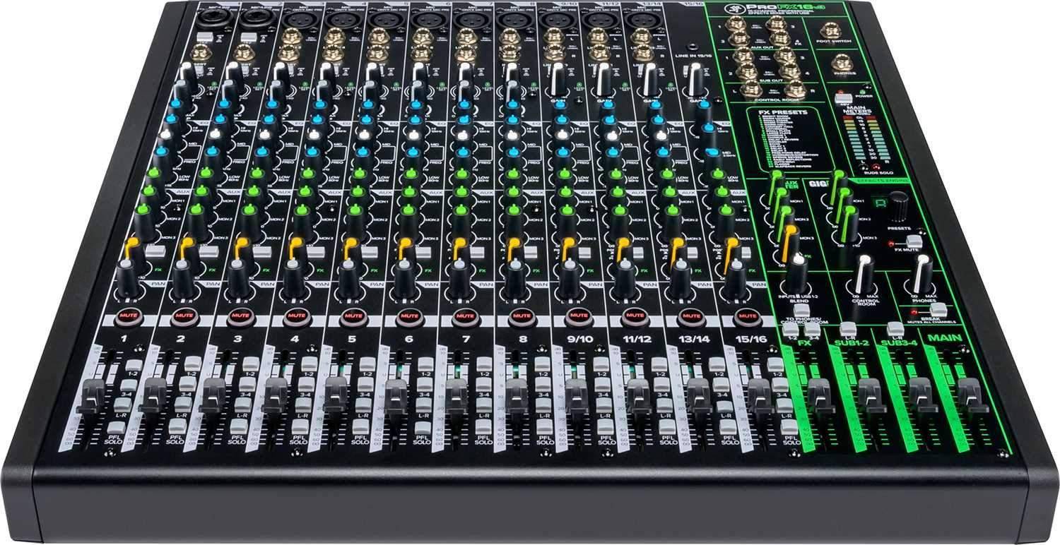 Mackie Profx16v3 Professional 16-channel Mixer With High-resolution Ecording Via usb zoom image