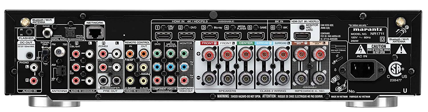 Buy Marantz NR1711 av receivers Online in India at Lowest Price