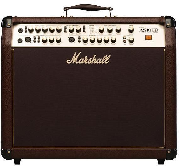 Marshall As100d 50w With 50w Acoustic Soloist Combo Amplifier zoom image