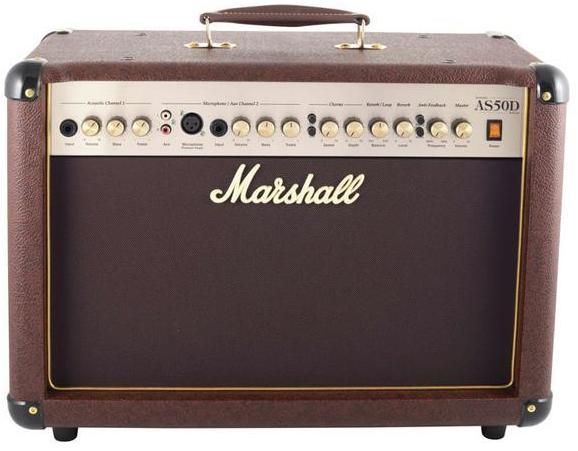 Marshall As50d 50w 2x8 Acoustic Guitar Combo Amplifier zoom image