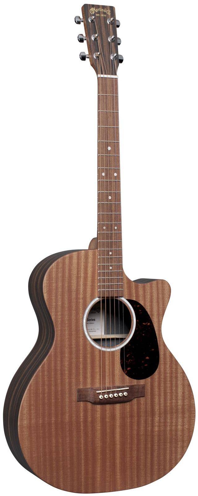 Martin GPC-X2E Macassar Grand Performance Cutaway Acoustic-Electric Guitar zoom image