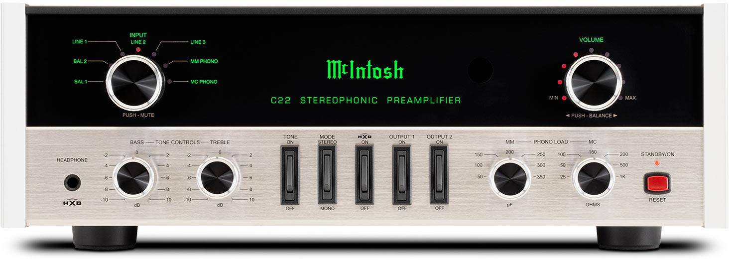McIntosh C22 MK V 2-Channel Vacuum Tube Preamplifier zoom image