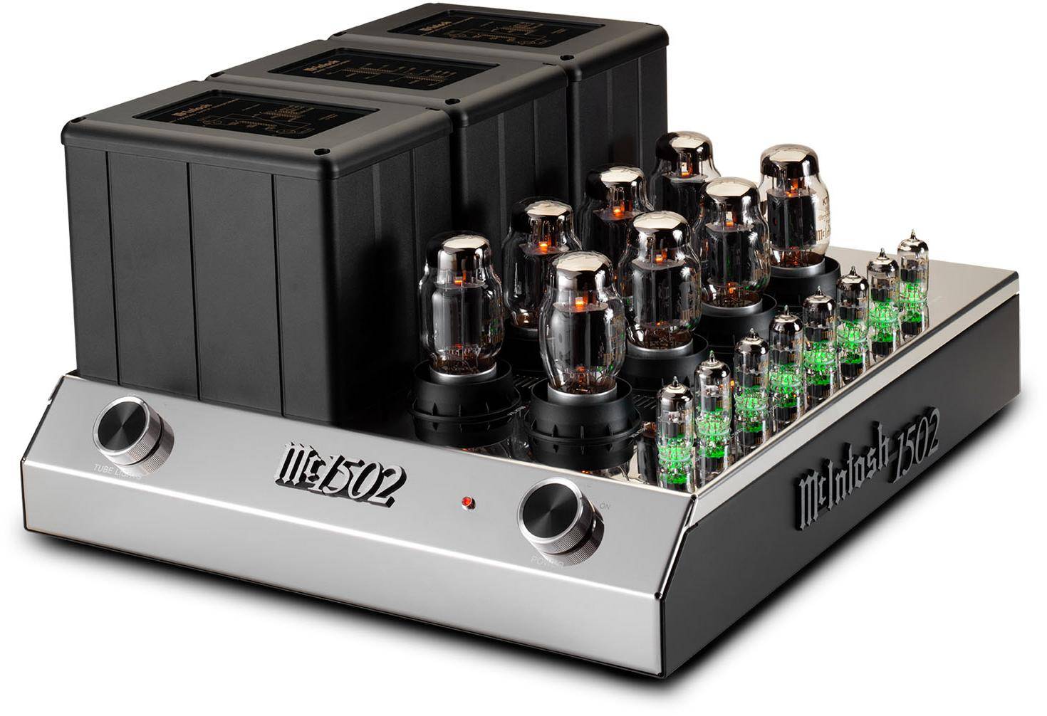MCINTOSH MC1502 New - 2 CHANNEL VACUUM TUBE POWER AMPLIFIER zoom image