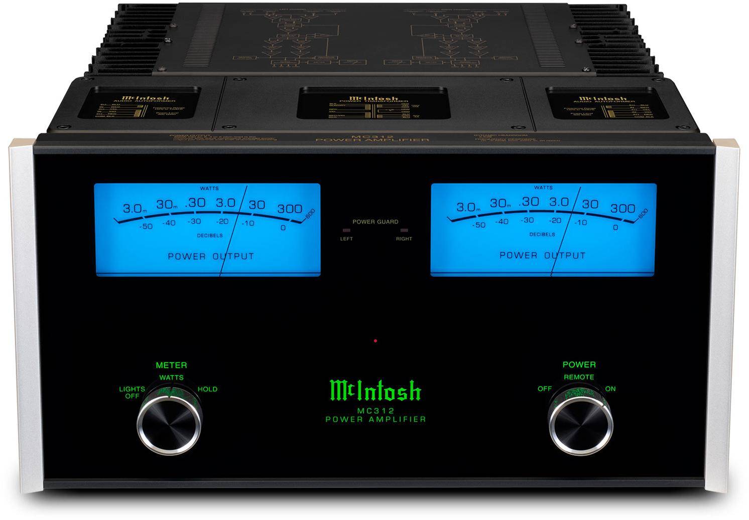 McIntosh MC312 2-Channel Solid State Power Amplifier zoom image