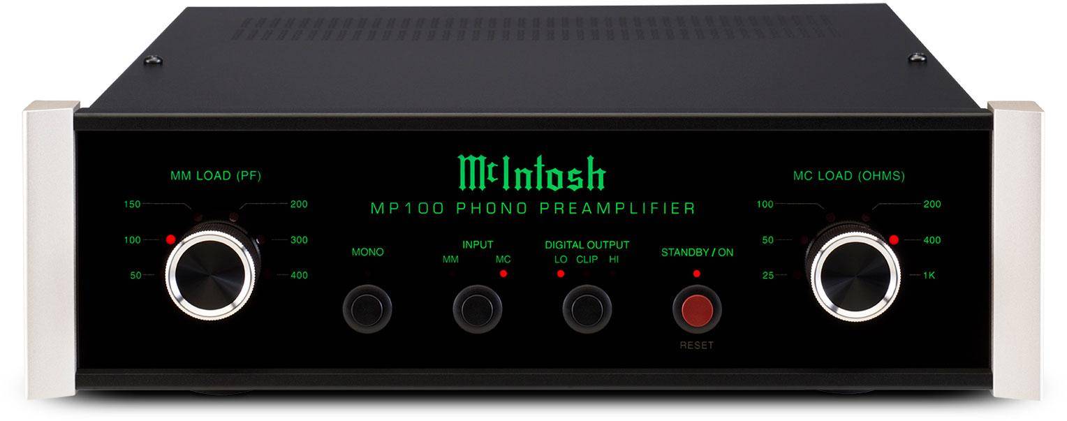 McIntosh MP100 2-Channel Solid State Phono Preamplifier zoom image