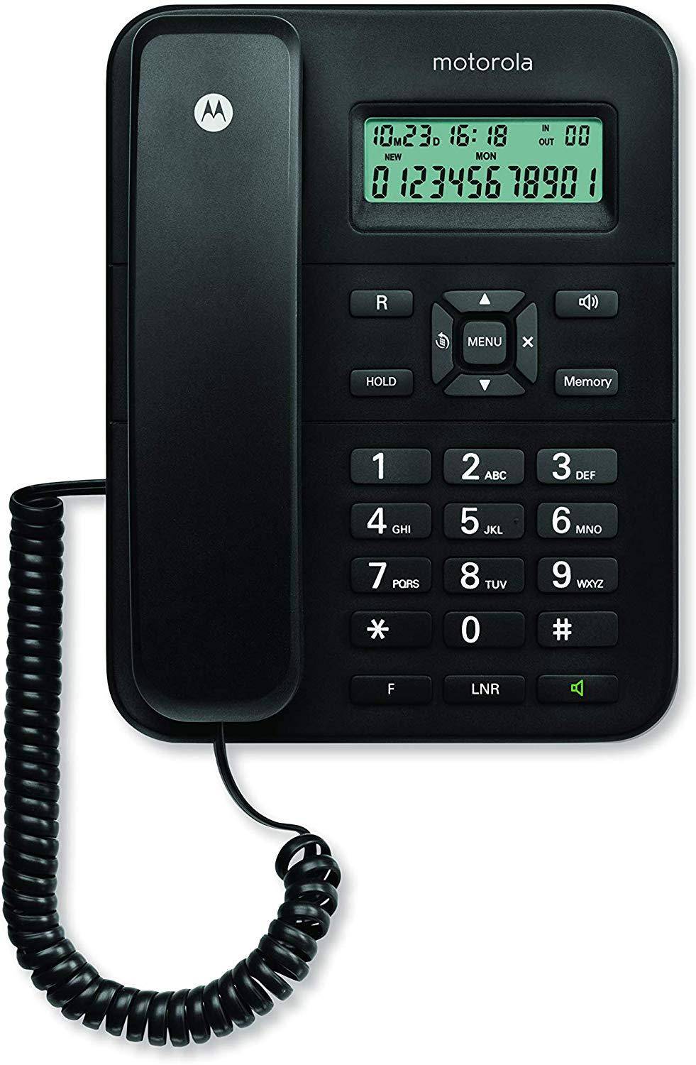 Motorola Corded Phone With Caller Id And Speaker Phone zoom image