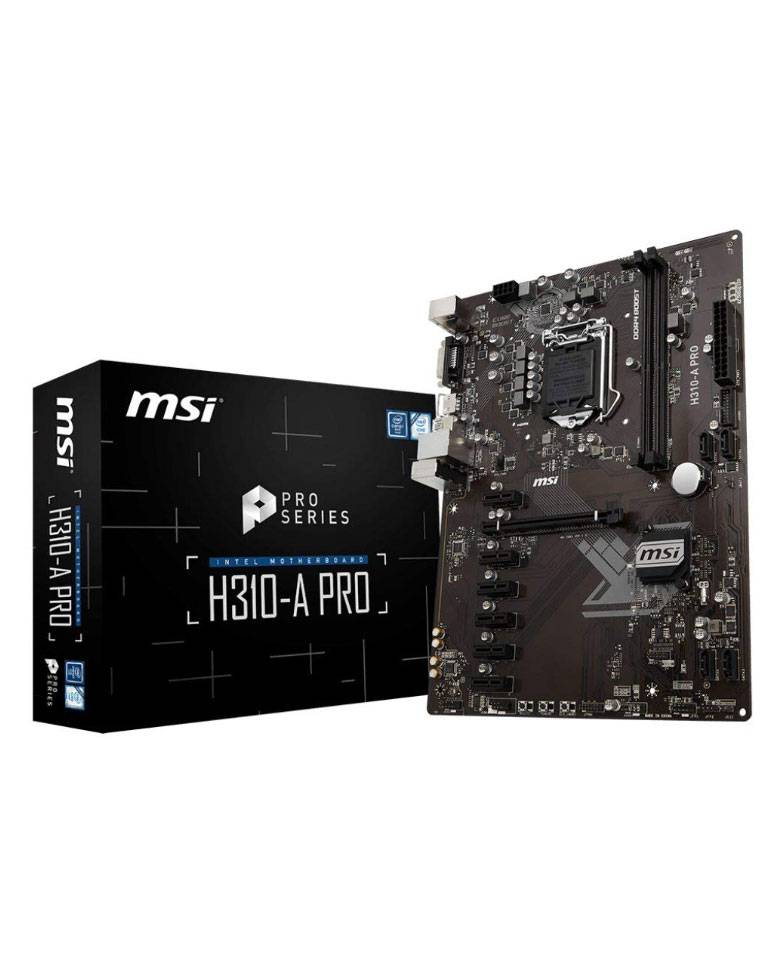 Msi Intel H310-a Pro Motherboard zoom image