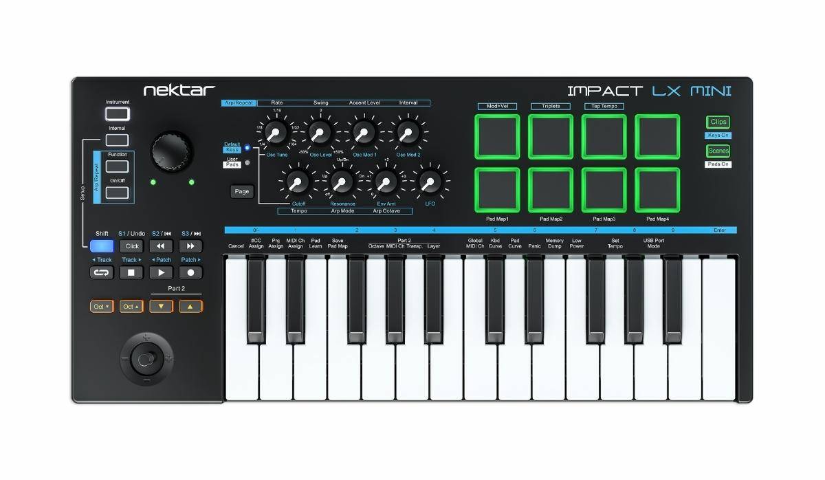 Nektar Impact Lx Mini 25-key Midi Controller zoom image