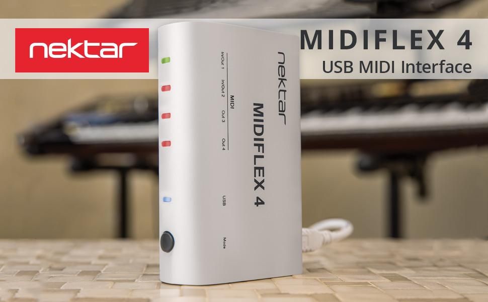 Nektar Midiflex 4 Midi Interface With 4 Configurable Midi Ports zoom image