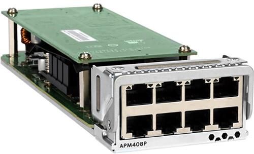 Netgear APM408P 8-Port 10G PoE+ Port Card for M4300-96X Modular Switch zoom image