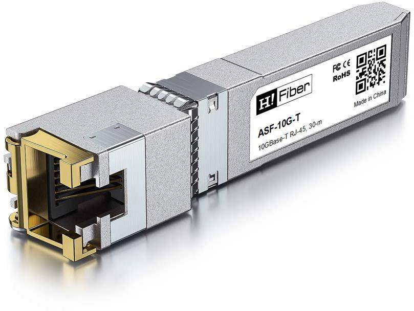 Netgear AXM765 SFP+ Transceiver, converts SFP+ ports to copper 10GBase-T up to 80 meters zoom image
