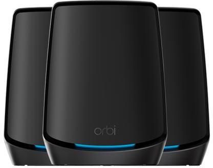 NETGEAR Orbi RBK863SB 6Gbps Triband 3Pc WiFi6 Mesh System zoom image
