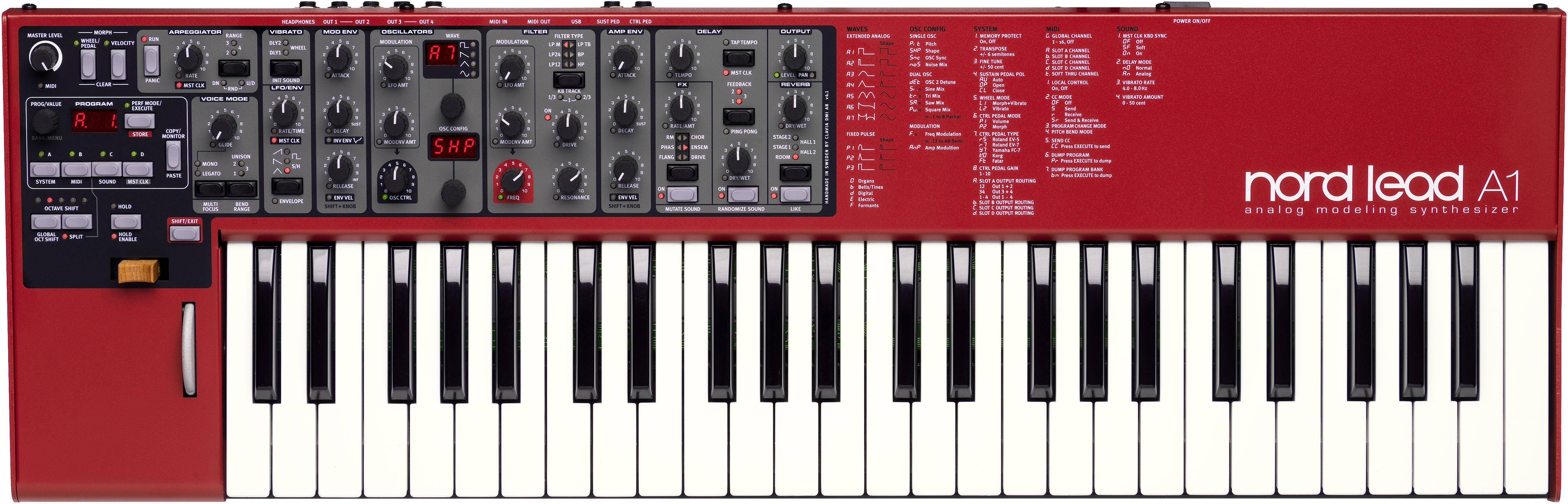 Nord Lead A1 49-Key Analog Modeling Synthesizer zoom image